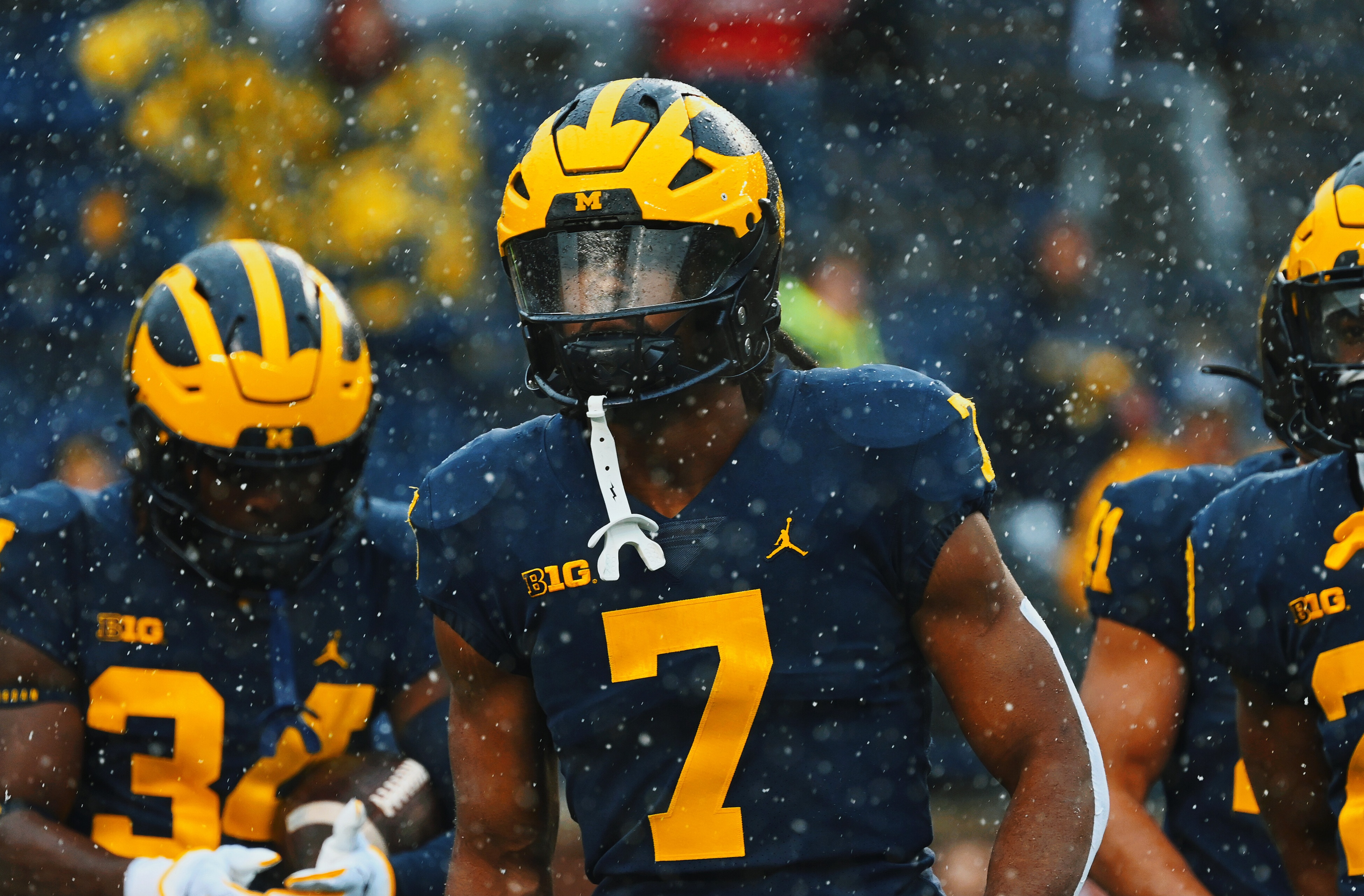 Donovan Edwards Shares Heartfelt Exchange With Blake Corum