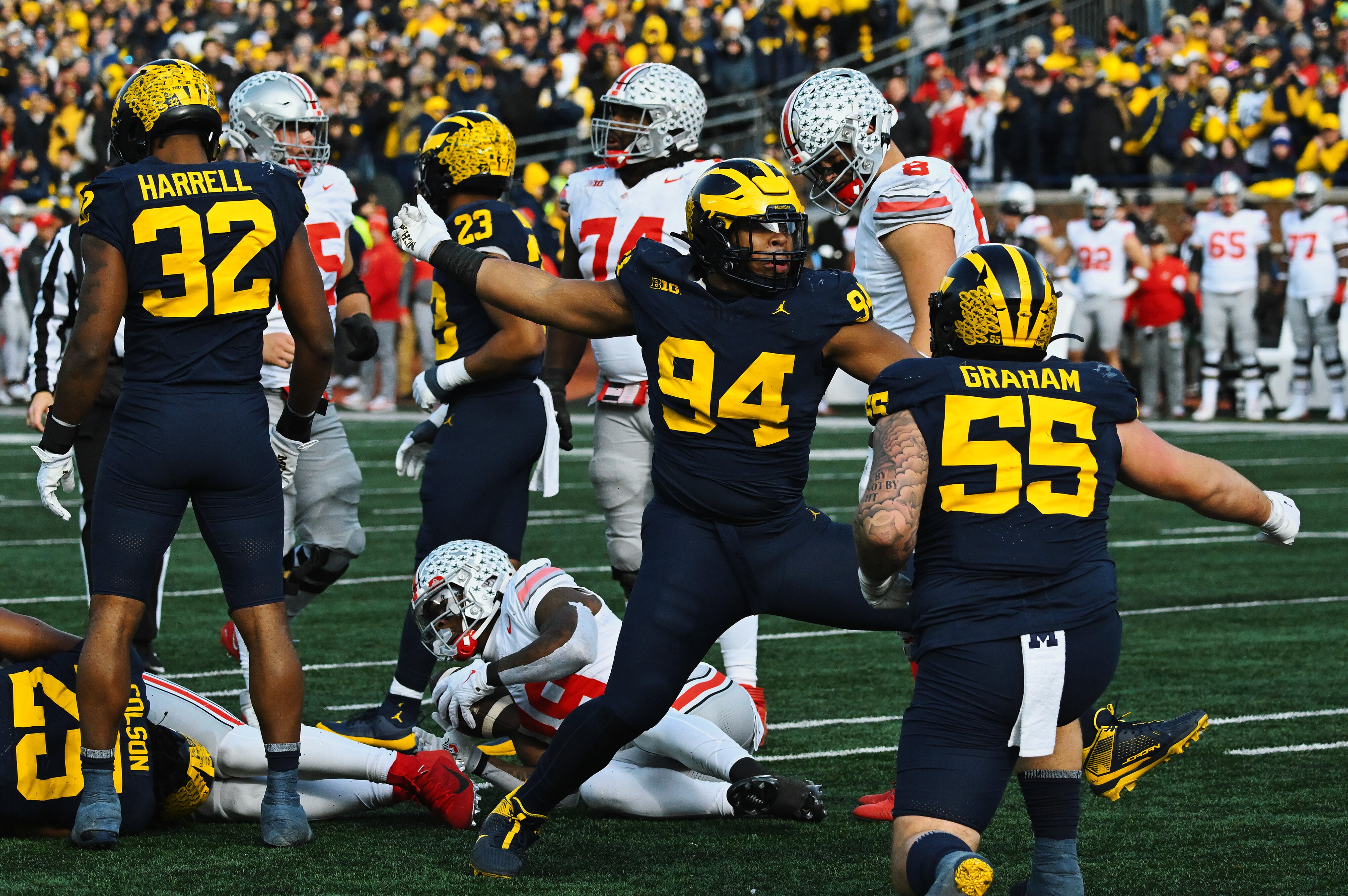 WATCH: Former Wolverine Gets Tricked Into Wearing Buckeye-Themed Helmet
