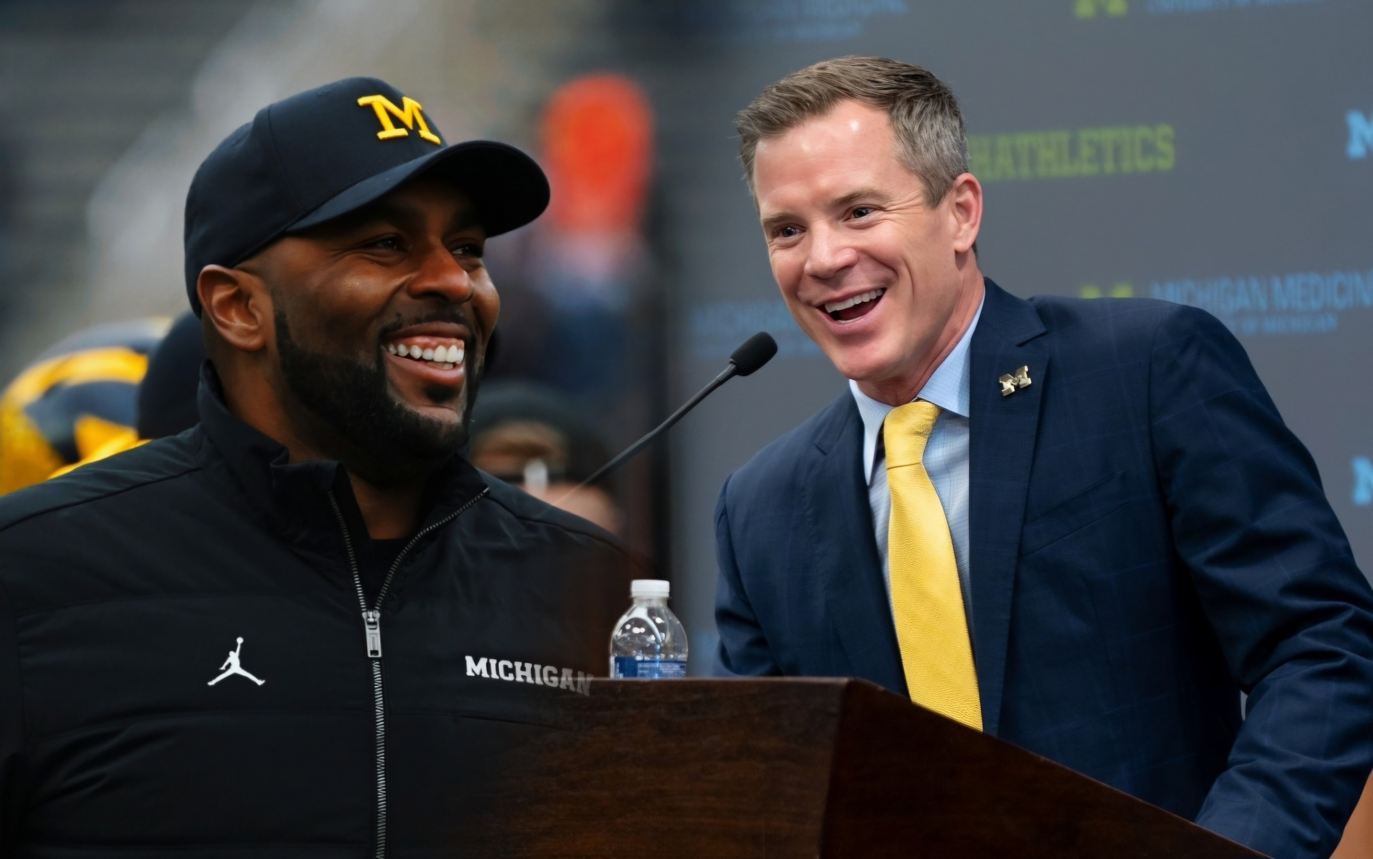 Michigan AD Reflects On Hiring Of Sherrone Moore And Dusty May